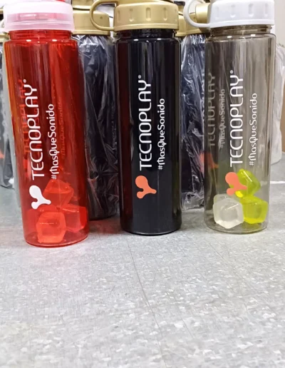 botella promocional